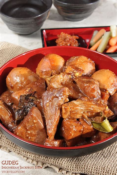 gudeg indonesian jackfruit stew recipe asian recipes vegetarian