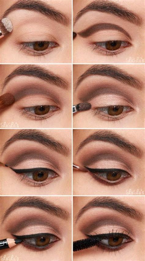 Eye makeup for brown eyes tutorial - opmfone