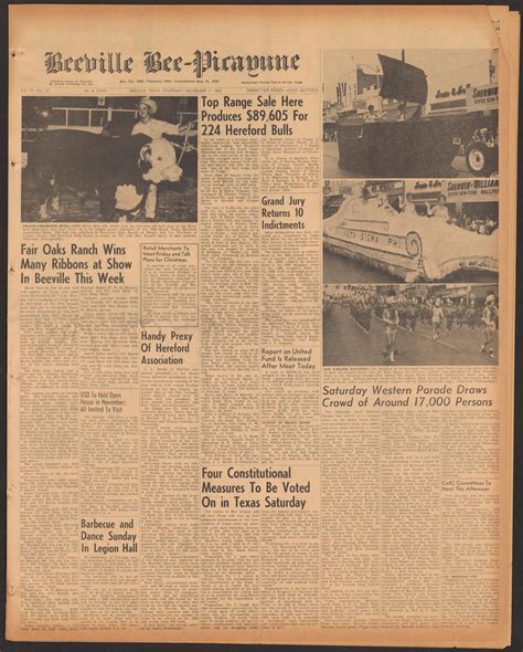 Recent Obituaries from the Beeville Bee-Picayune 15