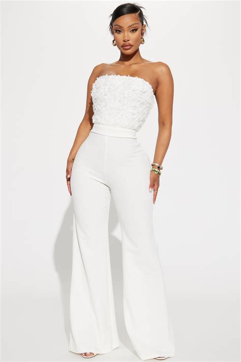 White Lace Jumpsuits | Fashion Nova