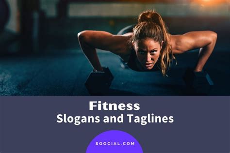 507 Fitness Slogans and Taglines To Pump Up Your Business - Soocial