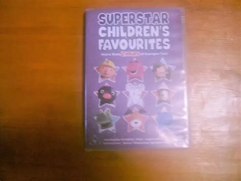 SUPERSTAR-CHILDRENS FAVOURITES-DVD-FIREMAN SAM,PINGU,OSWALD,BOB Builder