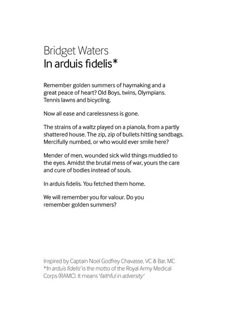 In arduis fidelis – Armistice 100 Days