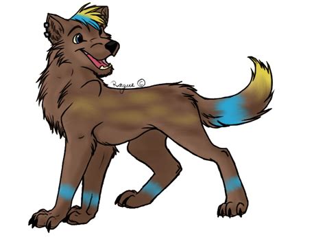 Wolf Fursona by Head-Over-Halos on DeviantArt