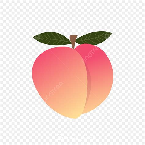 Clipart Peach