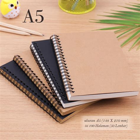 jual buku  notebook sketchbook buku catatan notes book diary