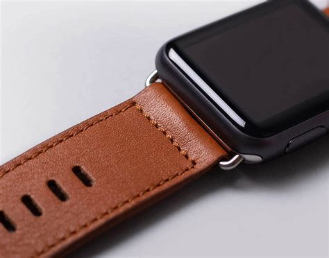 leather apple  straps harber london