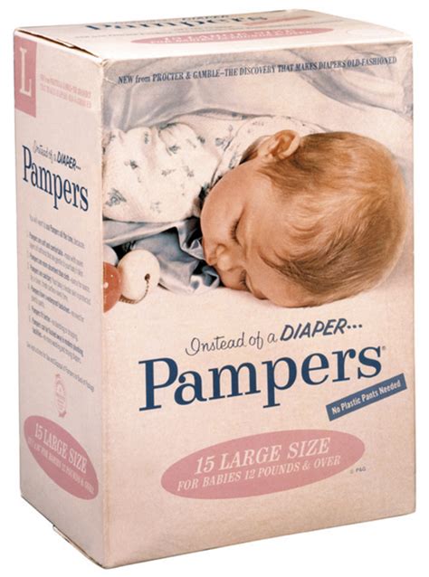 versions pampers diapers