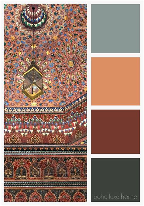 40 Color Palettes Inspired by Morocco | Moroccan colors, Decor color ...