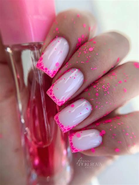 Розовый френч | Fancy nails designs, Gel nails, Fancy nails