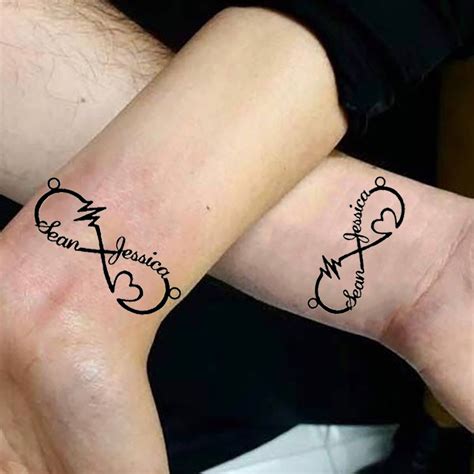 couples infinity tattoo