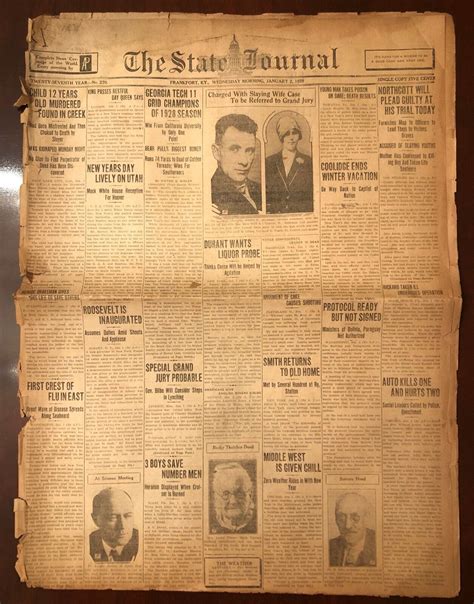 Frankfort Busted Newspaper 69