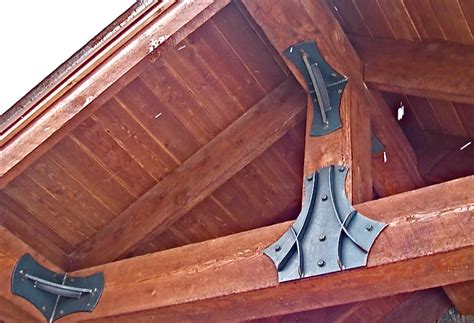 Decorative Metal Brackets for Wood Beams Ideas — Madison Art Center Design