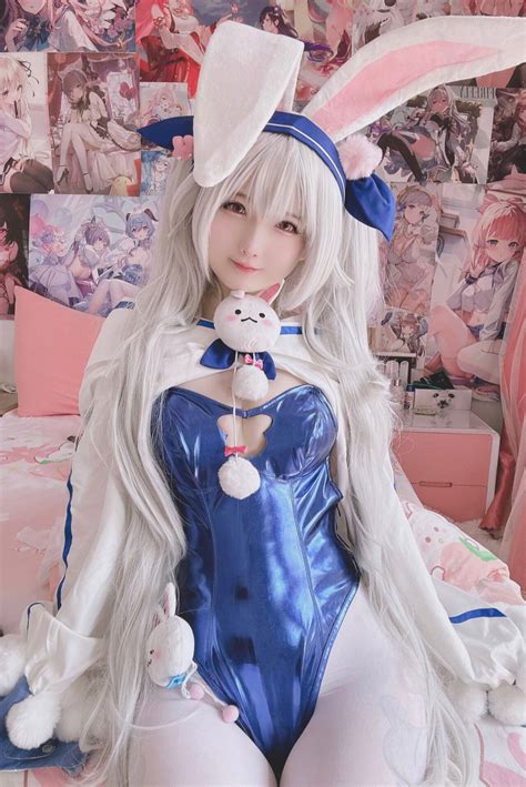 [Xidaidai 习呆呆] Bunny Girl Laffey with GIF (Azur Lane) [Decensored