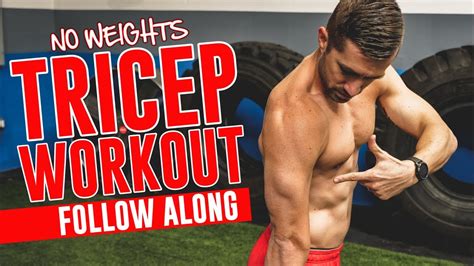 Home Tricep Exercises Without Weights | EOUA Blog