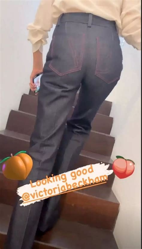 Cheeky David Beckham films Victoria's 'peachy' bum without her noticing