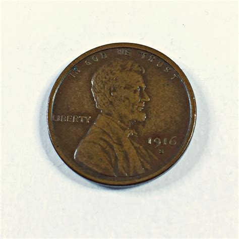 1916-S Lincoln Head Wheat Cent*Nice Detail | Property Room