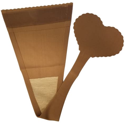 ENVY BODY SHOP No More Panty Lines Stickon Strapless Panties, Heart