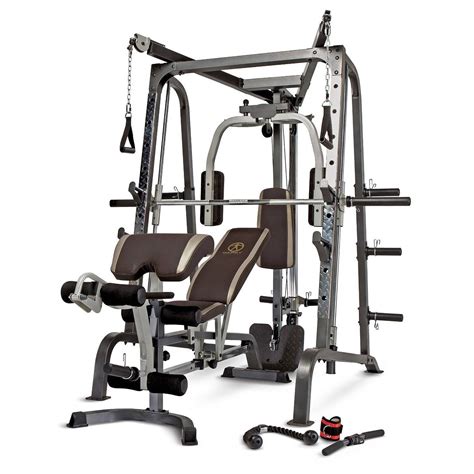 Marcy Diamond Elite Smith Cage, Squat Rack, Bench Press for Home Gym