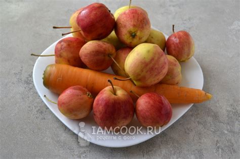 Яблочно-морковный сок в соковарке на зиму — рецепт с фото пошагово
