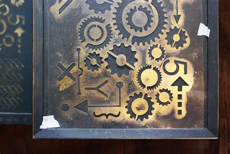 Vintage Industrial Finish Technique! - The Graphics Fairy