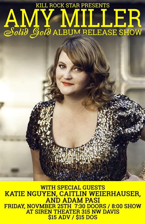 Amy Miller's Album Release Show Tickets | The Siren Theater | Portland