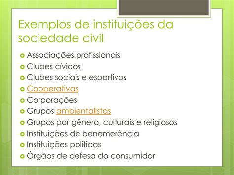 Sociedade Civil O Que É - PPT - Sociedade Civil PowerPoint Presentation, free download - ID:5399110