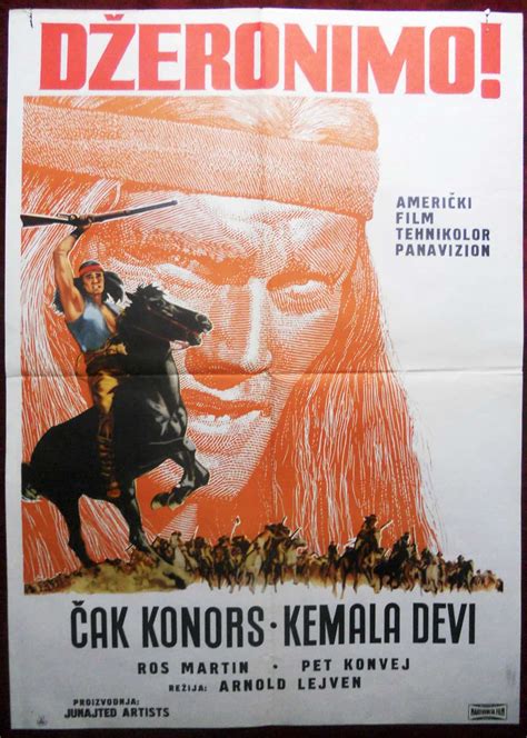 original  poster geronimo jeronimo arnold laven chuck connors