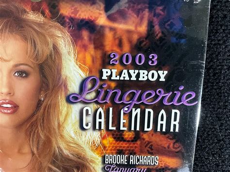 Vintage 2003 Playboy Playmate Lingerie Calendar Sealed Unused - Etsy
