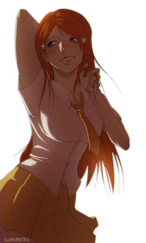 inoue orihime (bleach) drawn by slowspectre | Danbooru