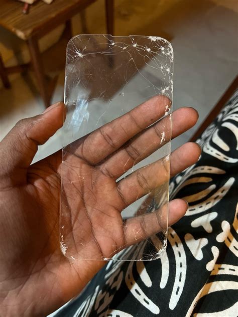 Got this screen protector from ESR. I dropped the phone while driving