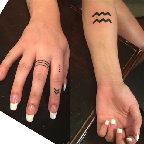 aquarius tattoos for men 1