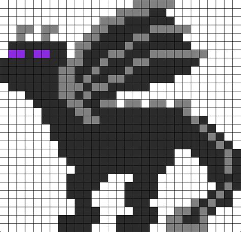 minecraft ender dragon perler bead pattern bead sprites animals