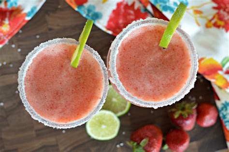 Strawberry Margarita Mocktail Recipe - My Latina Table