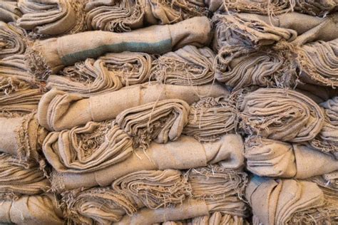 stack  sack bags  warehouse  packing heavy product stock