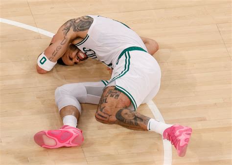 Jayson Tatum out for rest of season with torn Achilles' tendon