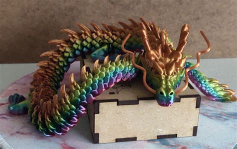 My Rainbow Dragon (fully articulated) : 3Dprinting