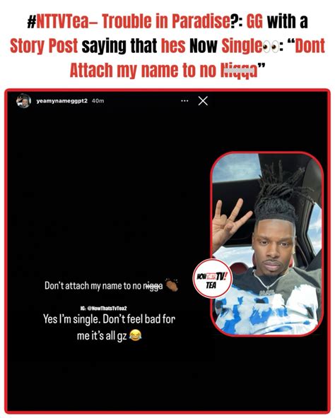 NTTVTea (NowThatsTvTea) | #NTTVTea: Jae Galore with a Story Post about