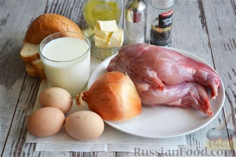 Рецепт: Котлеты из кролика на RussianFood.com