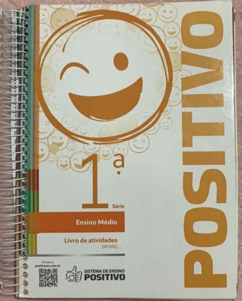 Apostila Positivo 1º Ano do Ensino Médio | Livro Positivo Nunca Usado ...