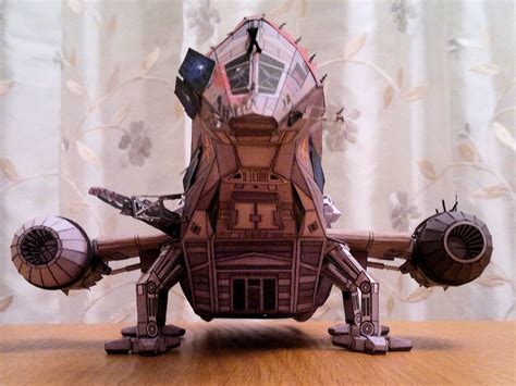 Serenity Paper Model - Preserving Jorge A. García’s Paper model of Serenity