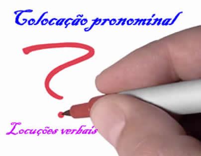 Colocação pronominal nas locuções verbais - PrePara ENEM
