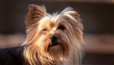 Australian Silky Terrier stock illustration. Illustration of snout ...