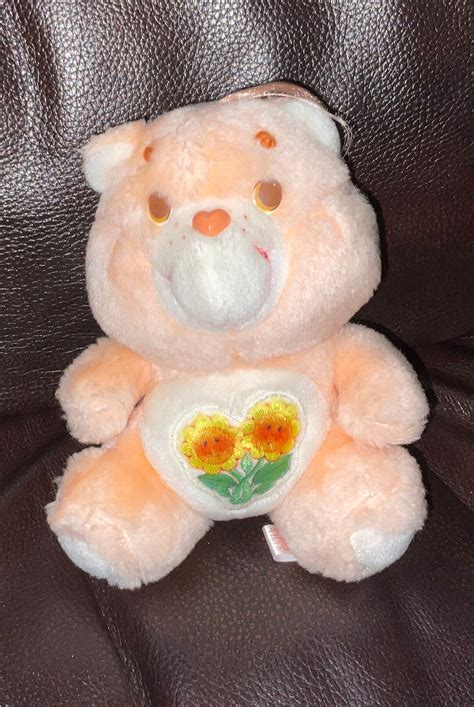 1983 Vintage Care Bears Small Plush Friend Bear - Etsy