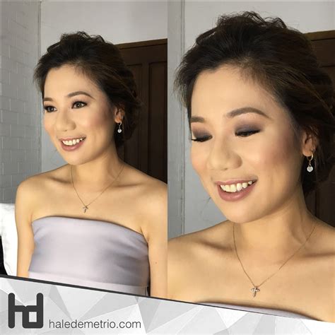 Did a matte finished skin, glowing peachy cheeks, nude matte lipstick