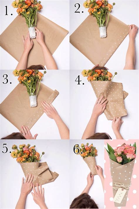 flower bouquet wrapping