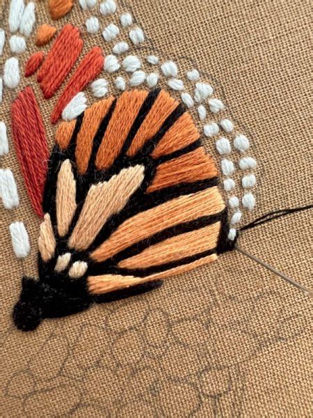 Butterfly Embroidery Pattern – The Sewing Directory
