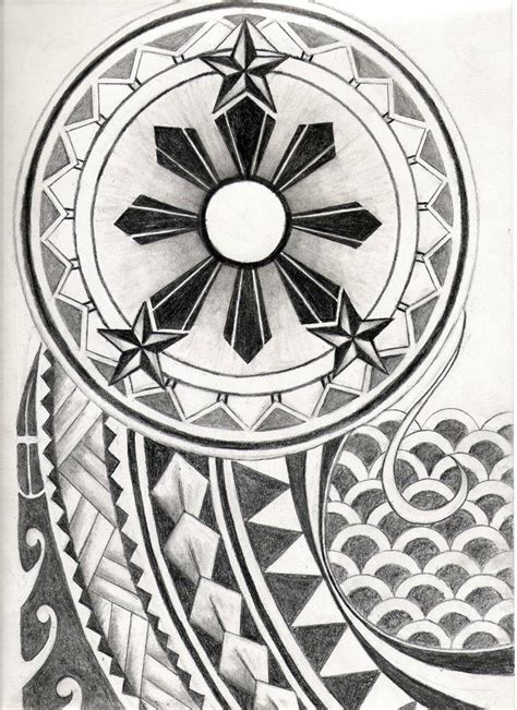 filipino tribal tattoo design  carrieannnn  deviantart
