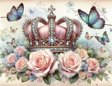 crown background royalty rhinestones queen king digital