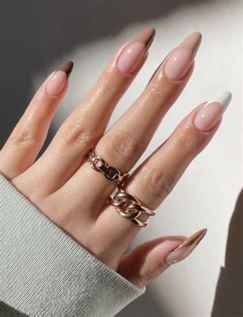 trendy brown nail design ideas   occasion days inspired